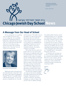 A Message from Our Head of School