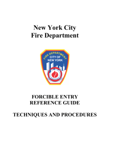 Forcible Entry Reference Guide