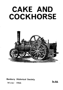 cake and cockhorse