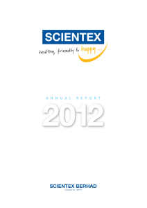 scientex berhad - Scientex Incorporated Bhd