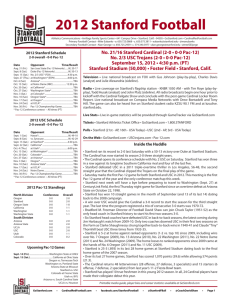 2012 Stanford Football