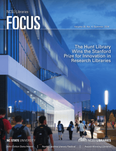 The Hunt Library Wins the Stanford Prize for Innovation in Research