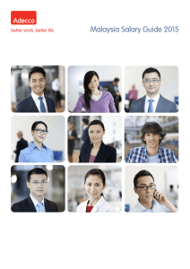 Malaysia Salary Guide 2015