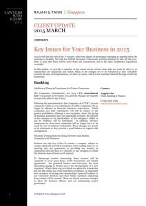 Key Issues for Your Business in 2015 - eOASIS