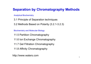 Chapter 3 Chromatography