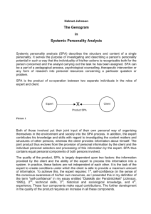 The Genogram in Systemic Personality Analysis