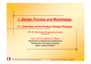 1. Design Process and Morphology