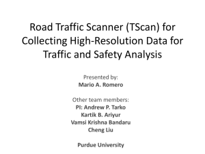 for Collecting High-Resolution Data for Traffic and Safety Analysis