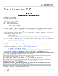 Federal Government 2305