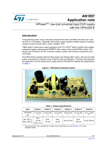 Application Note - STMicroelectronics