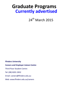 Graduate Programs - Flinders University