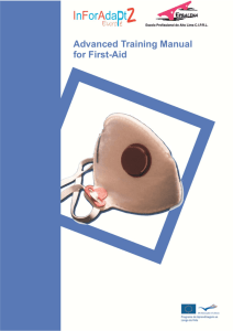 Advanced Training Manual for First-Aid