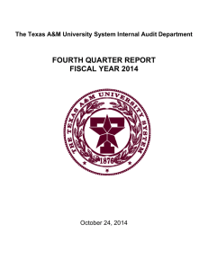 4th QTR - The Texas A&M University System