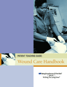 Wound Care Handbook - Visiting Nurse Service of New York