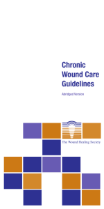 Chronic Wound Care Guidelines