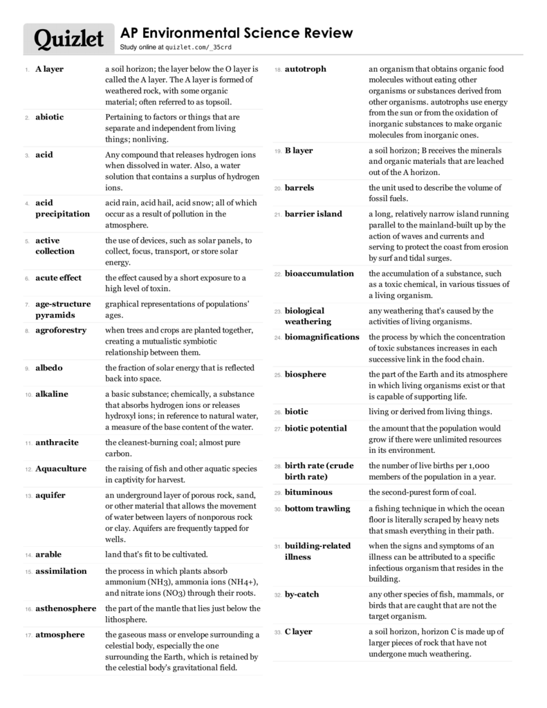 print-ap-environmental-science-review-quizlet-quizlet