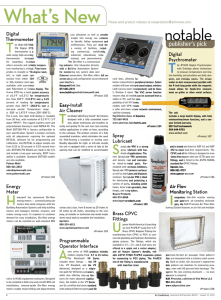 ACHR News, August 2014 - Fuji Electric Corp. of America