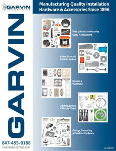 Garvin Industries Catalog
