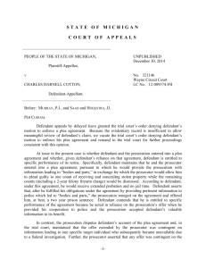 COA 321146 PEOPLE OF MI V CHARLES DARNELL COTTON