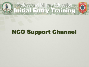 NCO Support Channel Presentation PDF