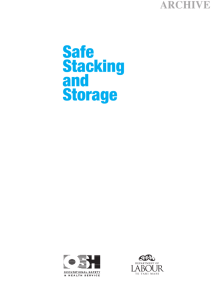 Safe Stacking and Storage