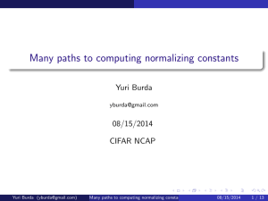 Many paths to computing normalizing constants