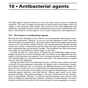 10 • Antibacterial agents