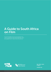 South Africa on Film