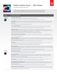 Adobe Creative Cloud — 2014 release