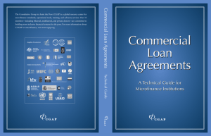 Commercial Loan Agreements