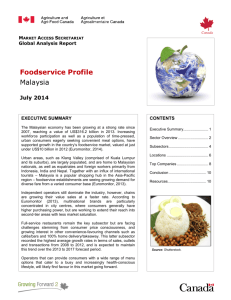 Foodservice Profile
