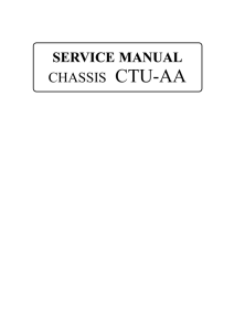 chassis ctu-aa service manual - Page de test