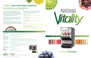 Vitalize your beverage business.