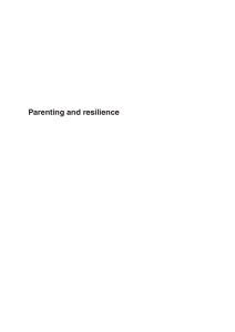 Parenting and resilience - Joseph Rowntree Foundation