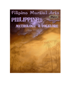 Philippine mythology and folklore