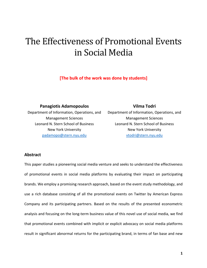 research paper on event management system