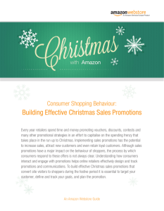 Building Effective Christmas Sales Promotions