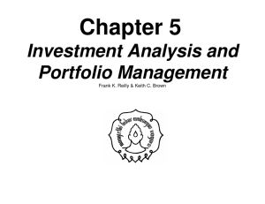 Chapter 5 Security-Market Indicator Series
