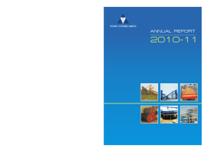 Annual report 2010-11 - Tecpro Systems Limited