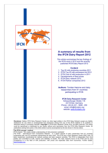 IFCN Dairy Report 2012-press release