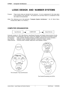 CTP207 - Computer Architecture