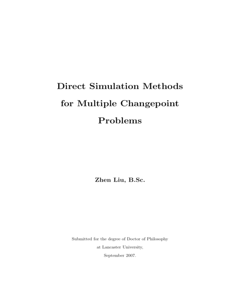 phd thesis in statistics