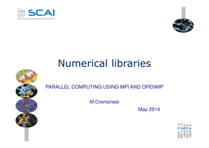 Numerical libraries