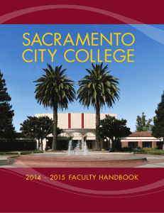 Faculty Handbook - Login - Los Rios Community College District