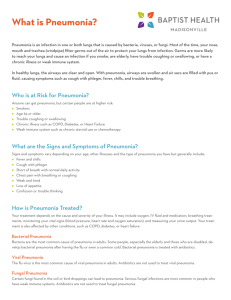 What is Pneumonia? - Baptist Healthcare System