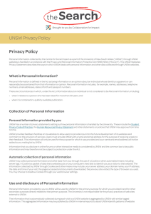 UNSW Privacy Policy