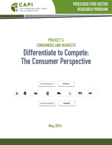 Differentiate to Compete: The Consumer Perspective