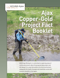 Ajax Copper-Gold Project Fact Booklet