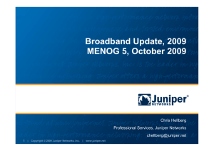 Broadband Update, 2009
