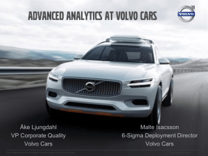Åke Ljungdahl_Advanced Analytics at Volvo Cars